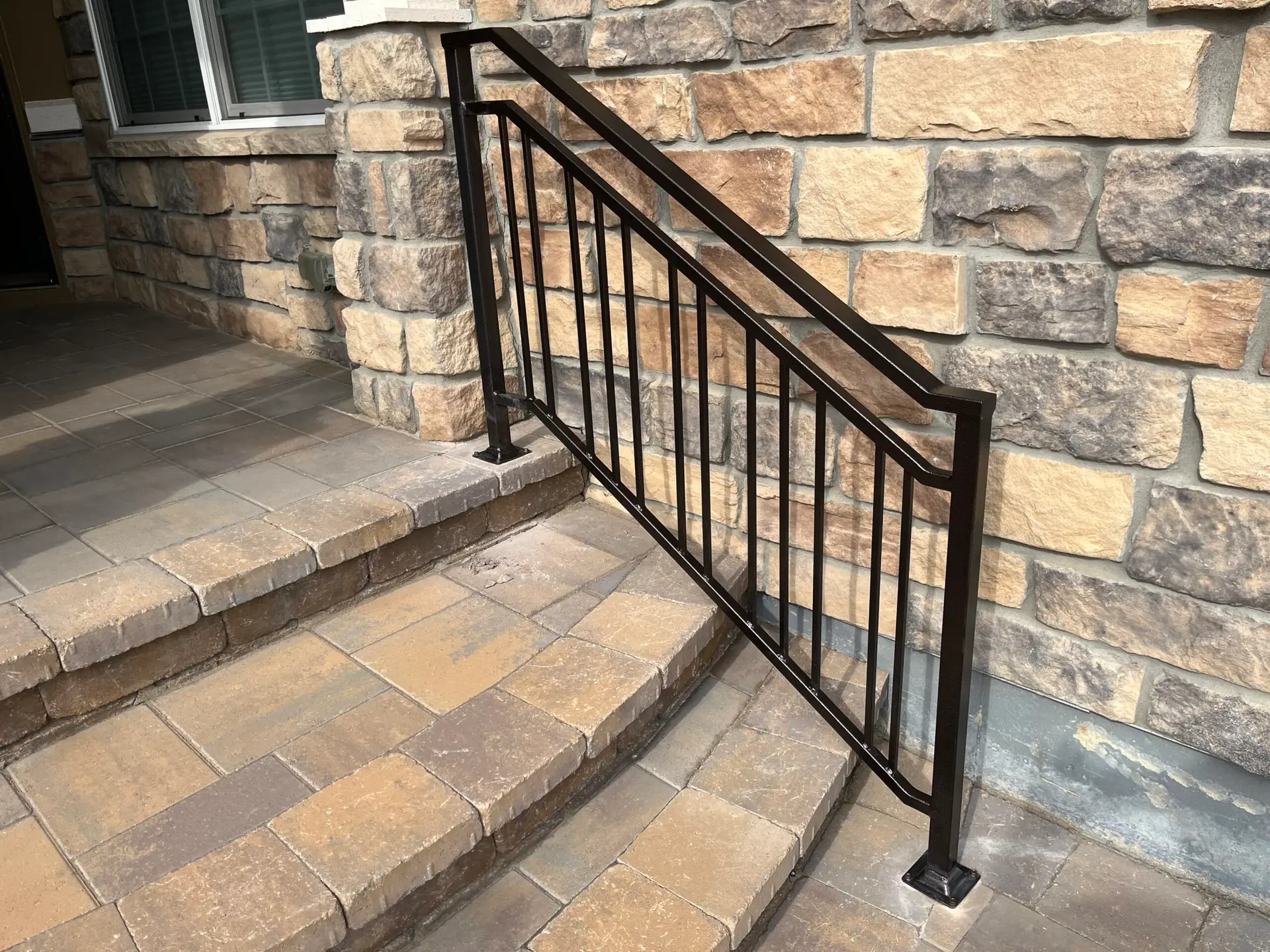 Metal Railing for Anthem Ranch Broomfield Colorado Home